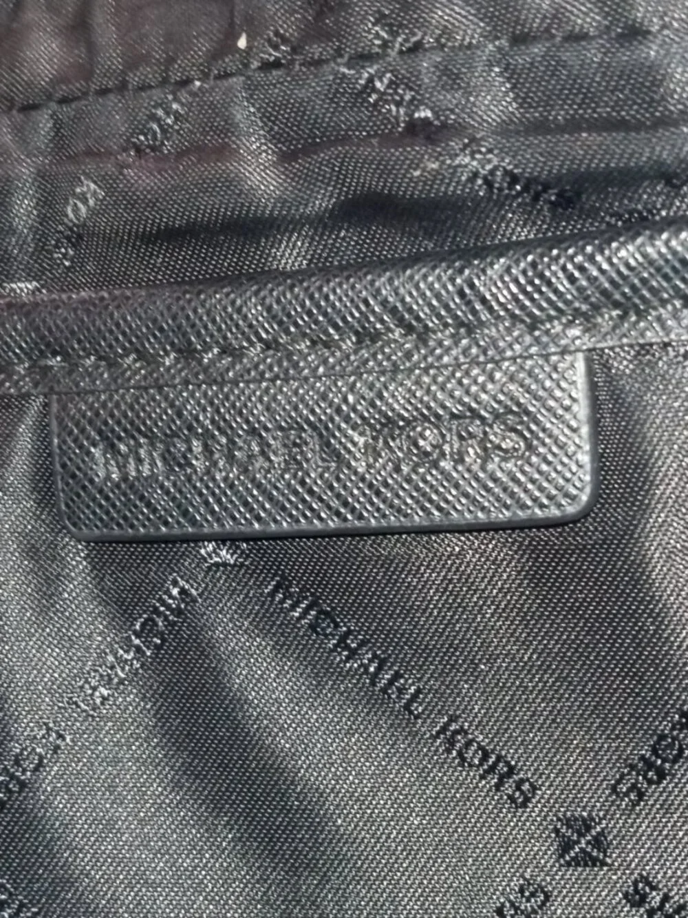 Michael Kors Jet Set Signature Logo Camera Crossbody Bag Black Silver Hardware